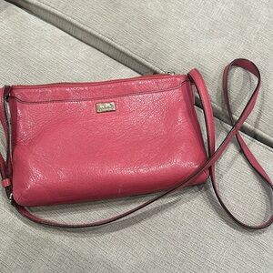 Coach pink crossbody bag